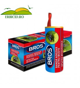 Bandă adezivă pentru muște și țânțari